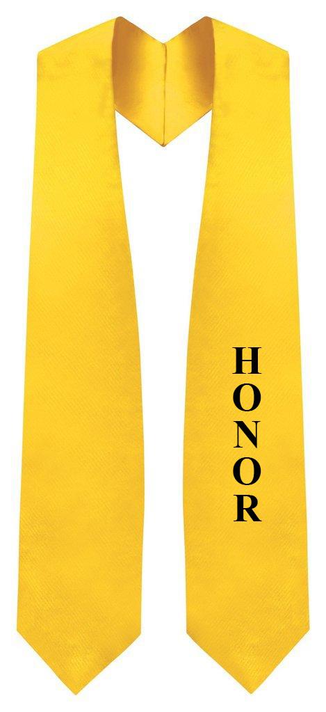 Gold Honors Stole for Graduation