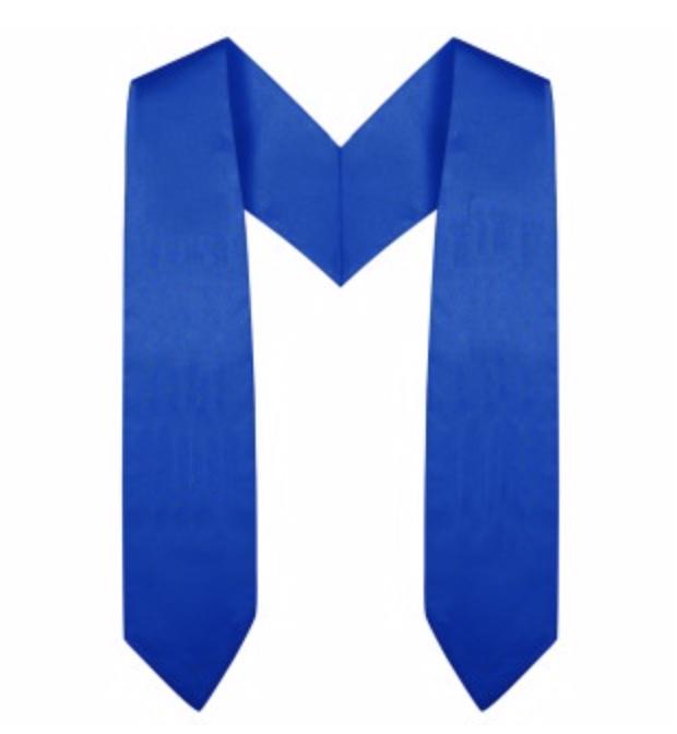 Royal Blue Preschool / Kindergarten Graduation Stole - GradCanada