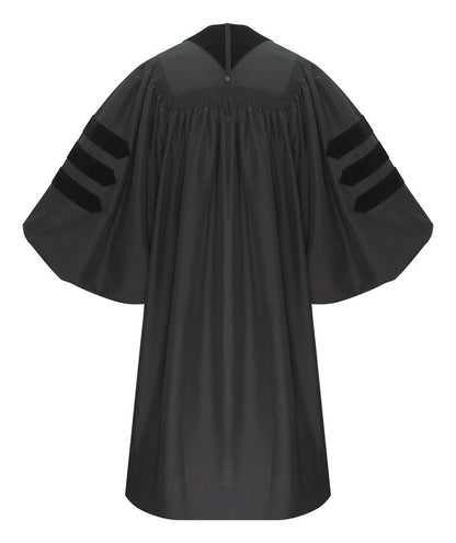 Deluxe Doctoral Graduation Gown - Academic Regalia - GradCanada