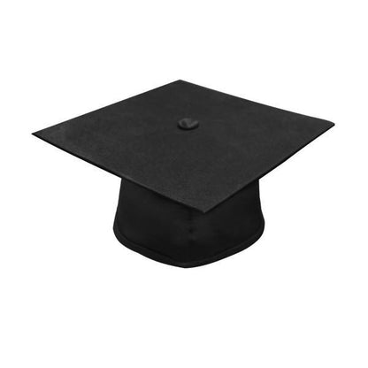 Deluxe Black Bachelors Graduation Gown - Collegiate Regalia - GradCanada