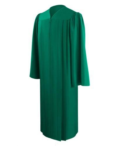 Eco-Friendly Emerald Green Bachelors Graduation Gown - College & University - GradCanada