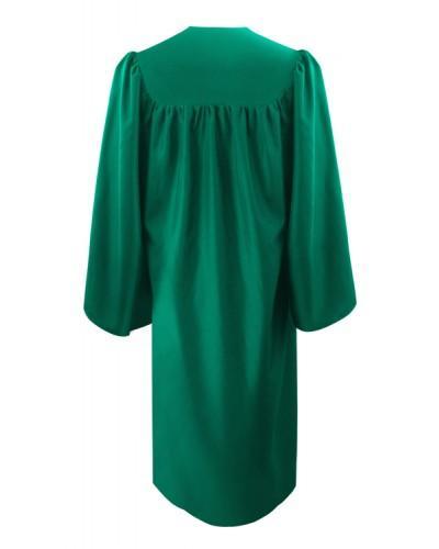 Eco-Friendly Emerald Green Bachelors Graduation Gown - College & University - GradCanada