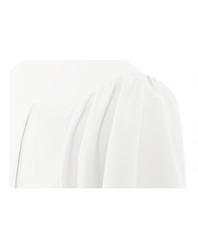 Matte White Bachelors Graduation Gown - College & University - GradCanada