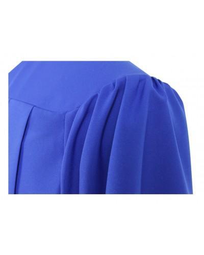 Matte Royal Blue Bachelors Graduation Gown - College & University - GradCanada