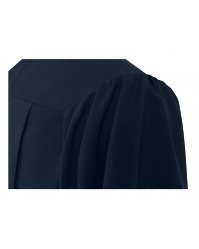 Matte Navy Blue Bachelors Graduation Gown - College & University - GradCanada