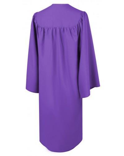 Matte Purple Bachelors Graduation Gown - College & University - GradCanada