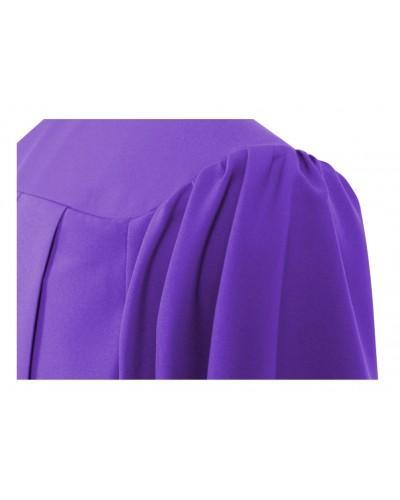 Matte Purple Bachelors Graduation Gown - College & University - GradCanada