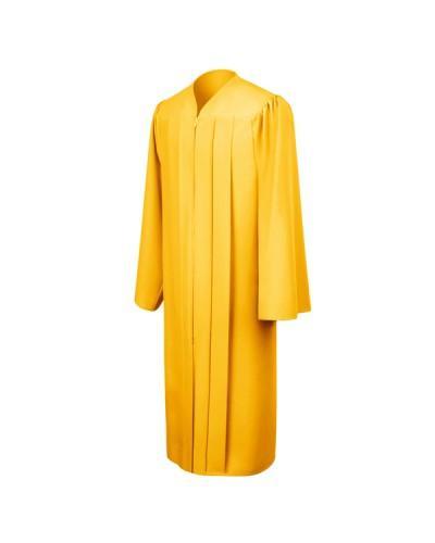 Matte Gold Bachelors Graduation Gown - College & University - GradCanada