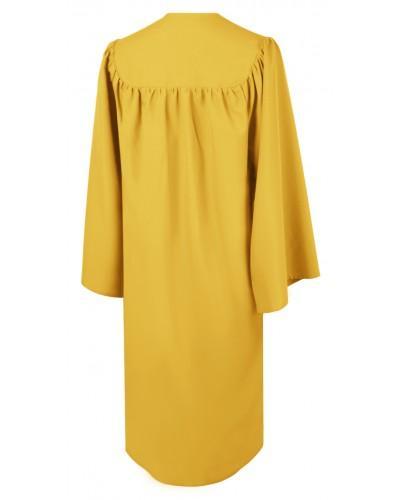 Matte Gold Bachelors Graduation Gown - College & University - GradCanada