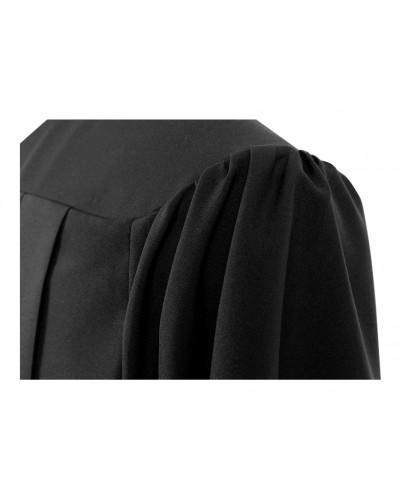 Matte Black Bachelors Graduation Gown - College & University - GradCanada