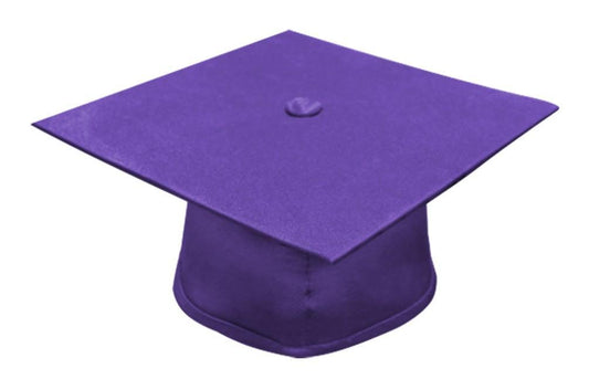 Matte Purple Bachelors Graduation Cap - College & University - GradCanada