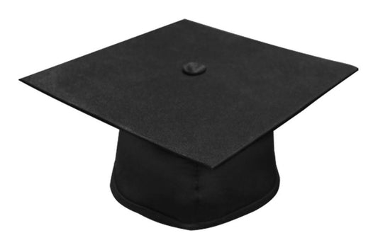 Matte Black Bachelors Graduation Cap - College & University - GradCanada