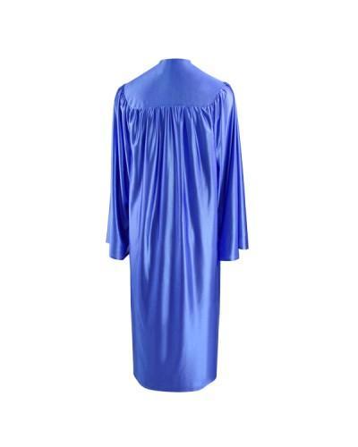 Shiny Royal Blue Bachelors Graduation Gown - College & University - GradCanada