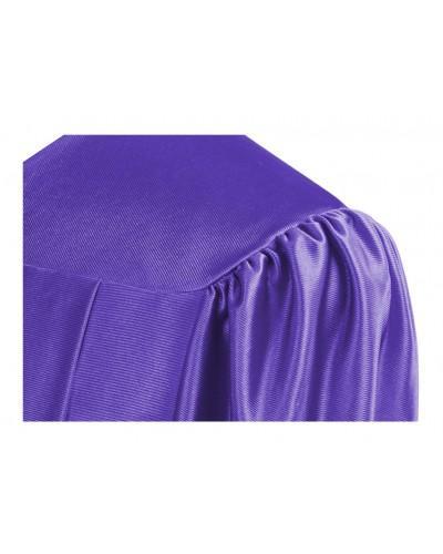 Shiny Purple Bachelors Graduation Gown - College & University - GradCanada