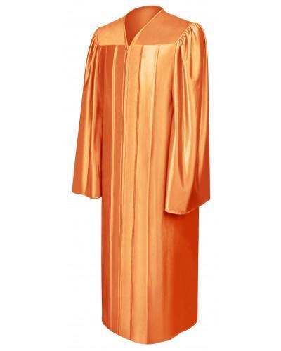 Shiny Orange Bachelors Graduation Gown - College & University - GradCanada