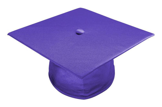 Shiny Purple Bachelors Graduation Cap - College & University - GradCanada