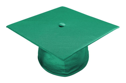 Shiny Emerald Green Bachelors Graduation Cap - College & University - GradCanada
