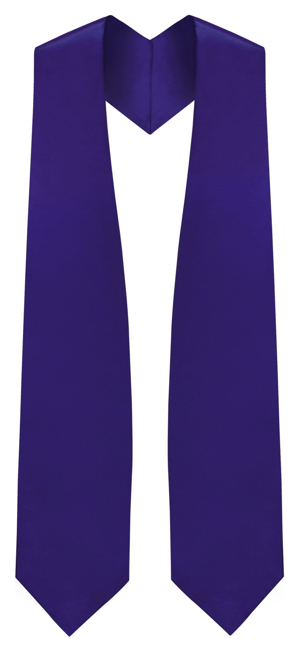 Purple Graduation Stole - Purple College & High School Stoles - GradCanada