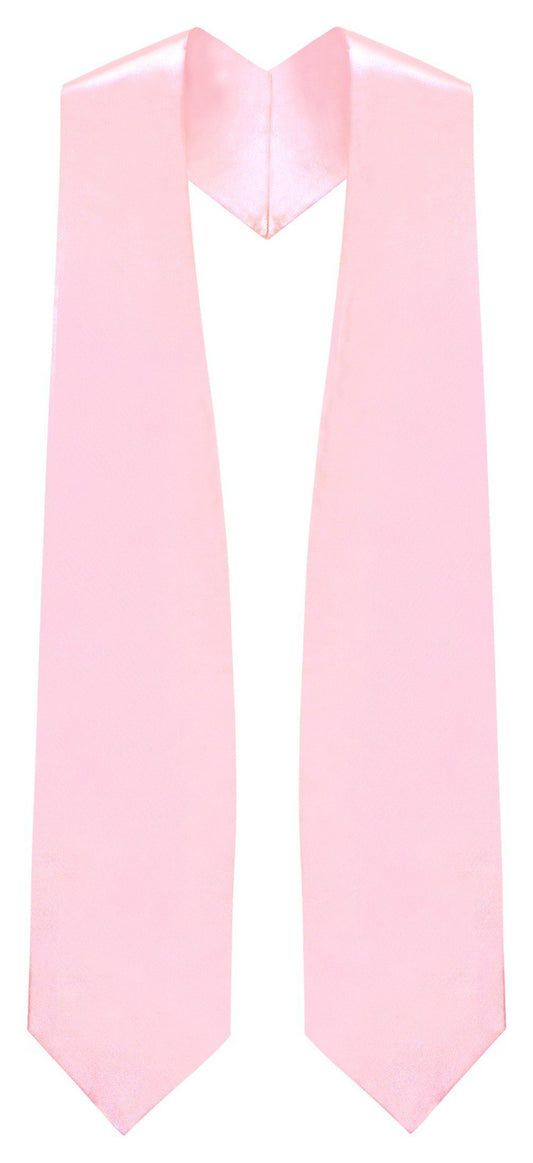 Pink Graduation Stole - Pink College & High School Stoles - GradCanada