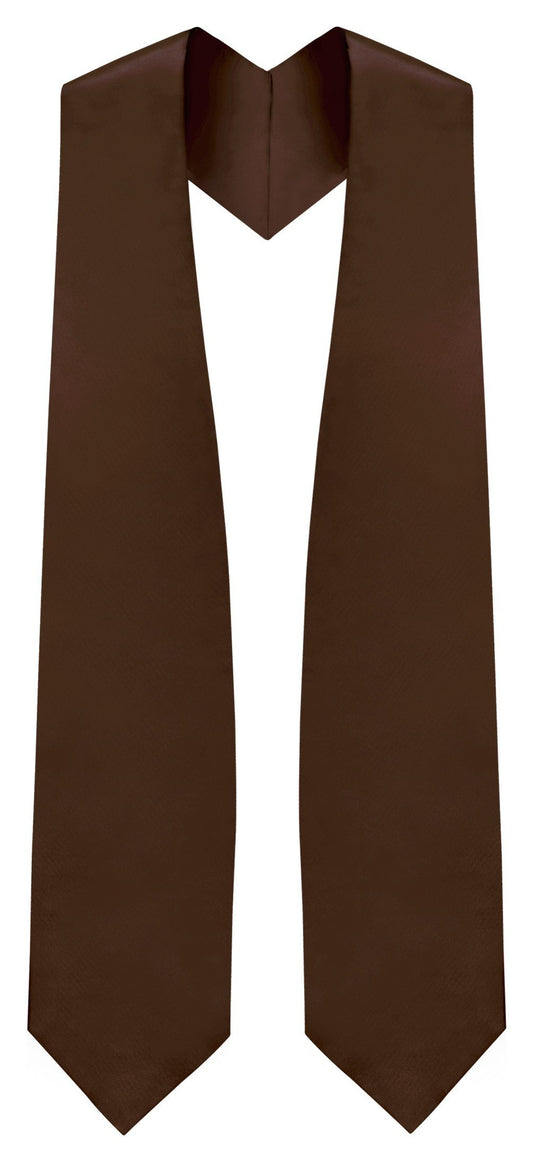 Brown Graduation Stole - Brown College & High School Stoles - GradCanada