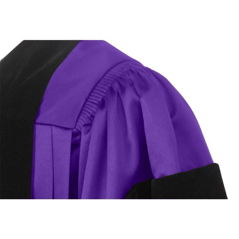 Deluxe Purple Doctoral Gown