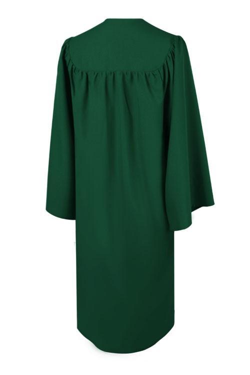 Matte Hunter High School Graduation Gown - GradCanada