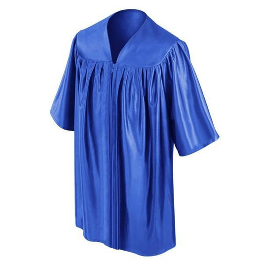 Child Royal Blue Graduation Gown - Preschool & Kindergarten Gowns - GradCanada