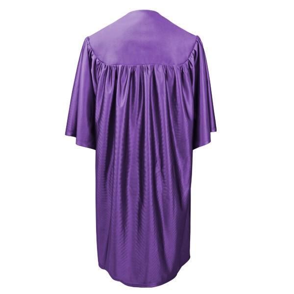 Child Purple Graduation Gown - Preschool & Kindergarten Gowns - GradCanada