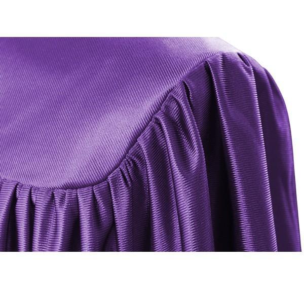 Child Purple Graduation Gown - Preschool & Kindergarten Gowns - GradCanada
