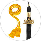 Graduation Accessories - Stoles, Honor Cords, Tassels, Medals