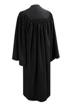 Deluxe Black High School Graduation Cap & Gown - Fluted Cap & Gown