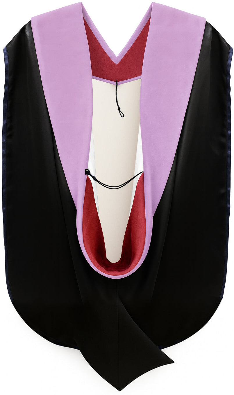 Doctor of Dentistry Hood - Red & White