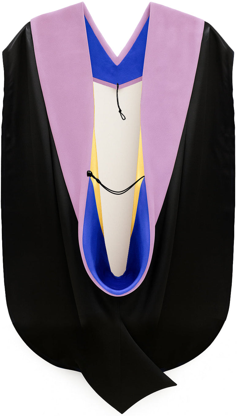 Doctor of Dentistry Hood - Royal Blue & Golden Yellow