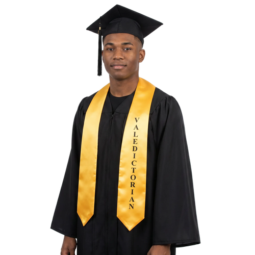Gold Valedictorian Stole for Graduation