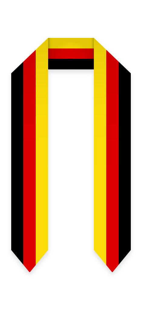 Germany Graduation Stole - German Flag Sash