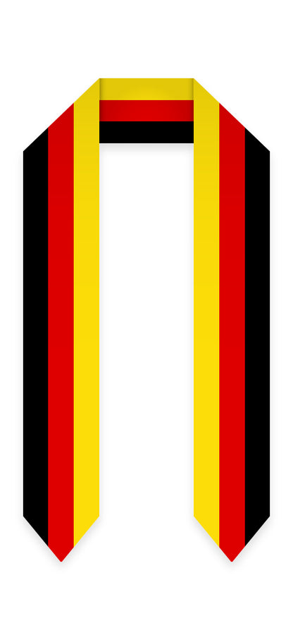 Germany Graduation Stole - German Flag Sash