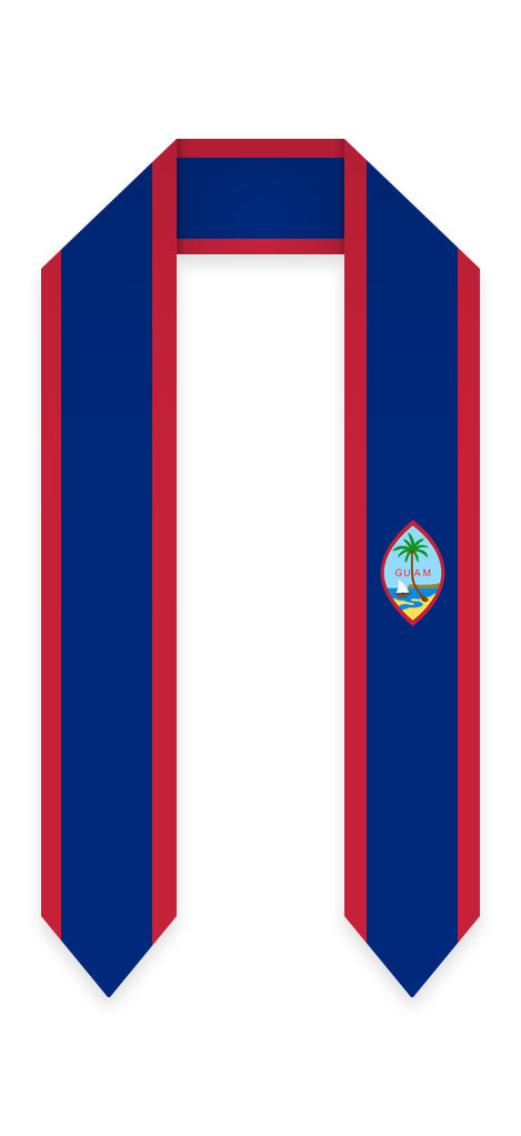 Guam Graduation Stole - Guam Flag Sash