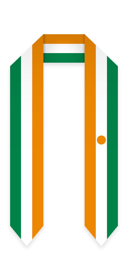 Niger Graduation Stole - Niger Flag Sash