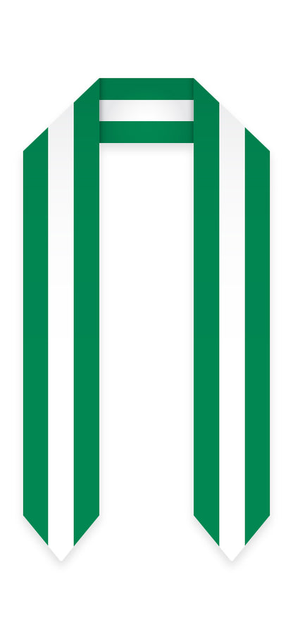 Nigeria Graduation Stole -  Nigeria Flag Sash