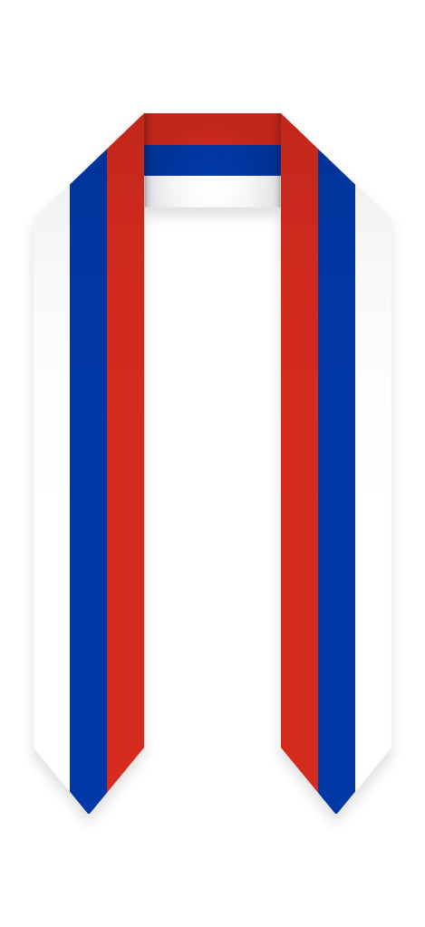 Russia Graduation Stole -  Russia Flag Sash