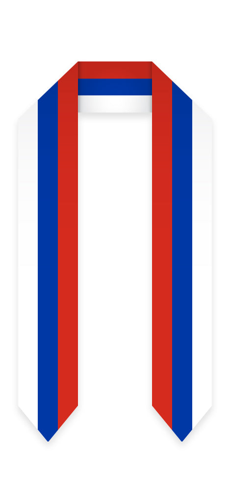 Russia Graduation Stole -  Russia Flag Sash