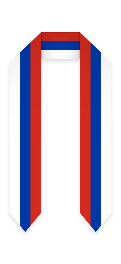 Russia Graduation Stole -  Russia Flag Sash