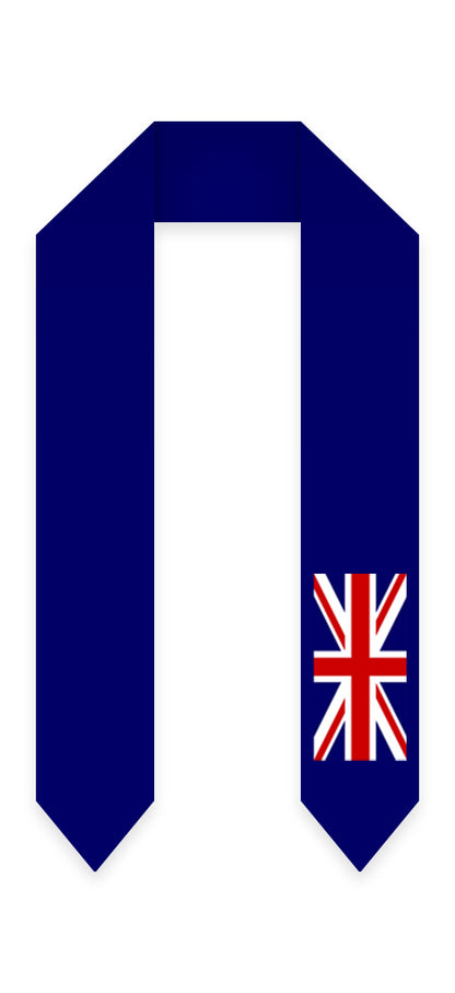 United Kingdom Graduation Stole - United Kingdom Flag Sash
