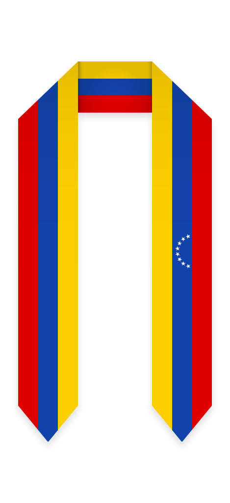 Venezuela Graduation Stole -  Venezuela Flag Sash