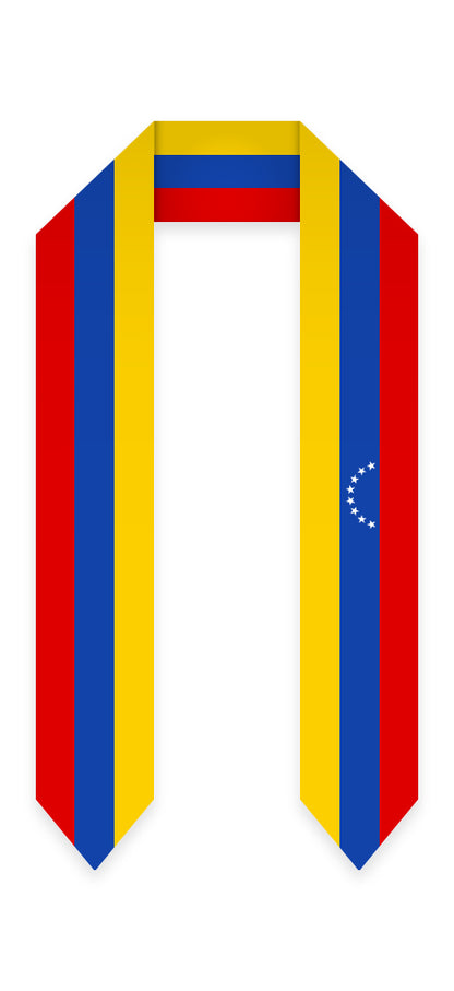 Venezuela Graduation Stole -  Venezuela Flag Sash