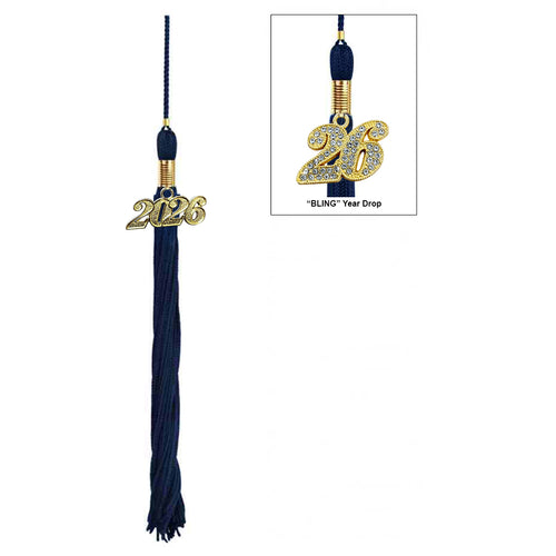 Navy Blue Graduation Tassel - College & High School Tassels