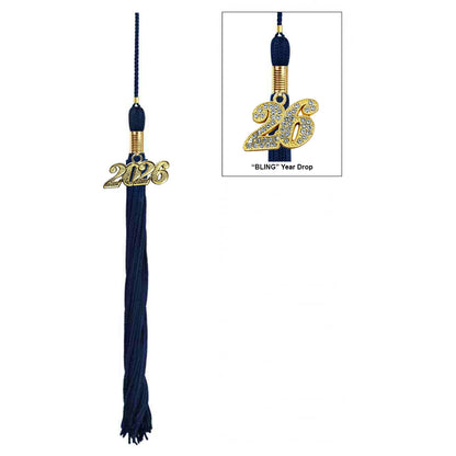 Matte Navy Blue Bachelors Cap & Gown - College & University