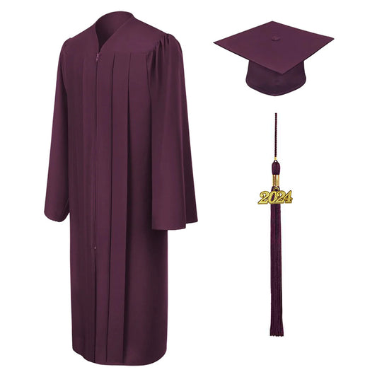 Matte Maroon High School GradCanada