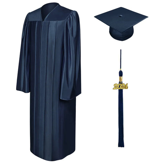 Shiny Navy Blue High School GradCanada