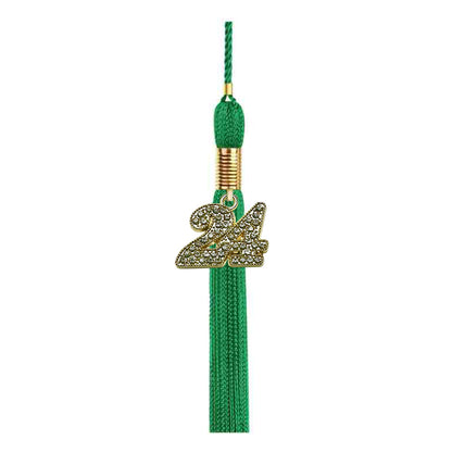 Eco-Friendly Emerald Green High School Graduation Cap & Gown